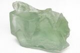 Green Cubic Fluorite Crystals with Phantoms - China #216255-1